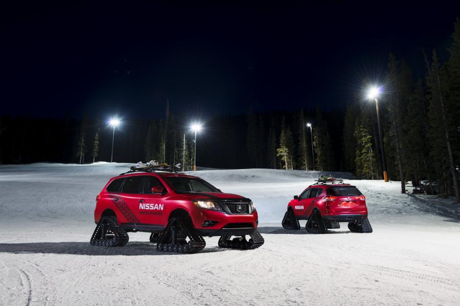  Nissan Pathfinder Winter Warrior Concept 2016 года  (фото 17 из 29)